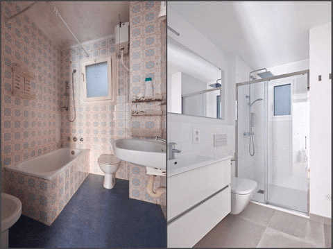 Komplettsanierung Badezimmer